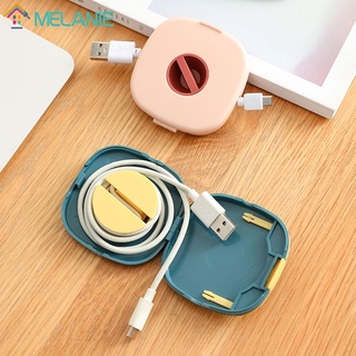 Portable Manual Rotating Data Cable Winder Storage Box