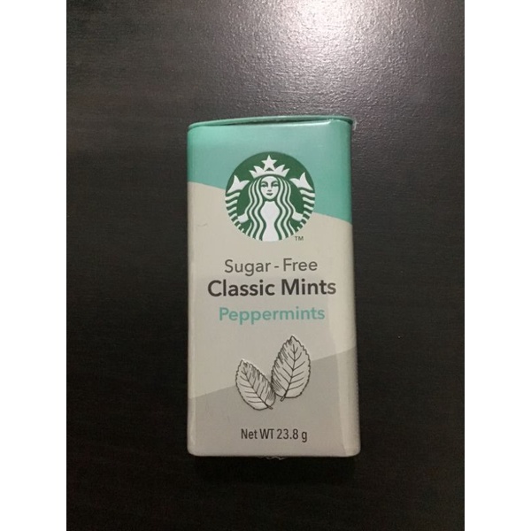 ลูกอมสตาร์บัคส์ Sugar-Free Classic Mint Peppermint ไม่มีน้ำตาล Starbucks