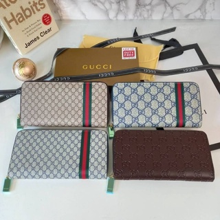 กุช ชี่ (G60017) ZIPPER UNISEX LONG WALLET