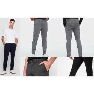 กางเกงขายาว ONLY&amp;SONS Chino ทรง Slim Fit เนื้อผ้ายืดใส่สบาย