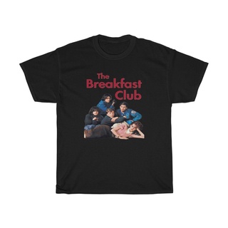 【Hot】เสื้อยืดลําลอง แขนสั้น คอกลม พิมพ์ลาย The Breakfast Club สีขาว และกรมท่า สวมใส่สบาย คุณภาพสูง แฟชั่นสําหรับผู้ชาย ไ