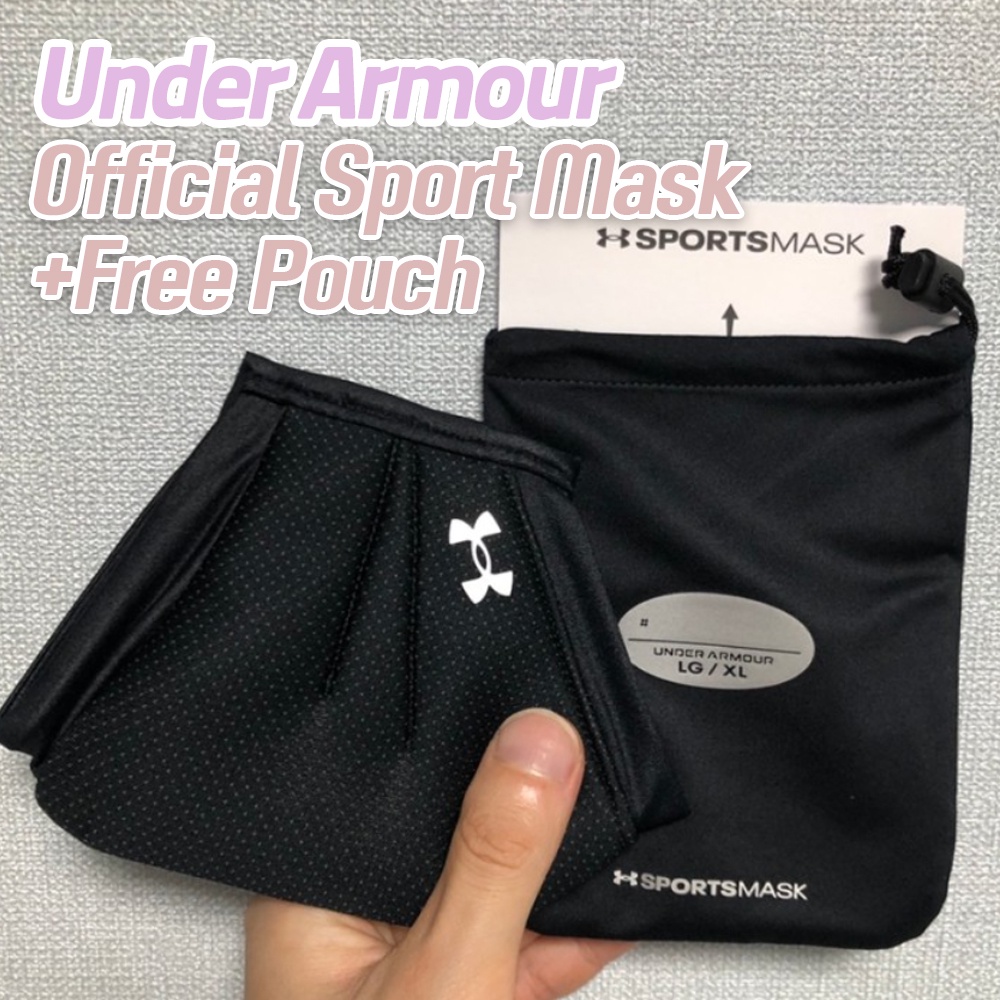 Under Armour Korea Official Sport Mask + Free Pouch