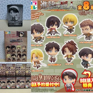 📍พร้อมส่ง📍ลิขสิทธิ์แท้ โมเดล พวงกุญแจ  Attack on Titan ผ่าพิภพไททัน ไททัน