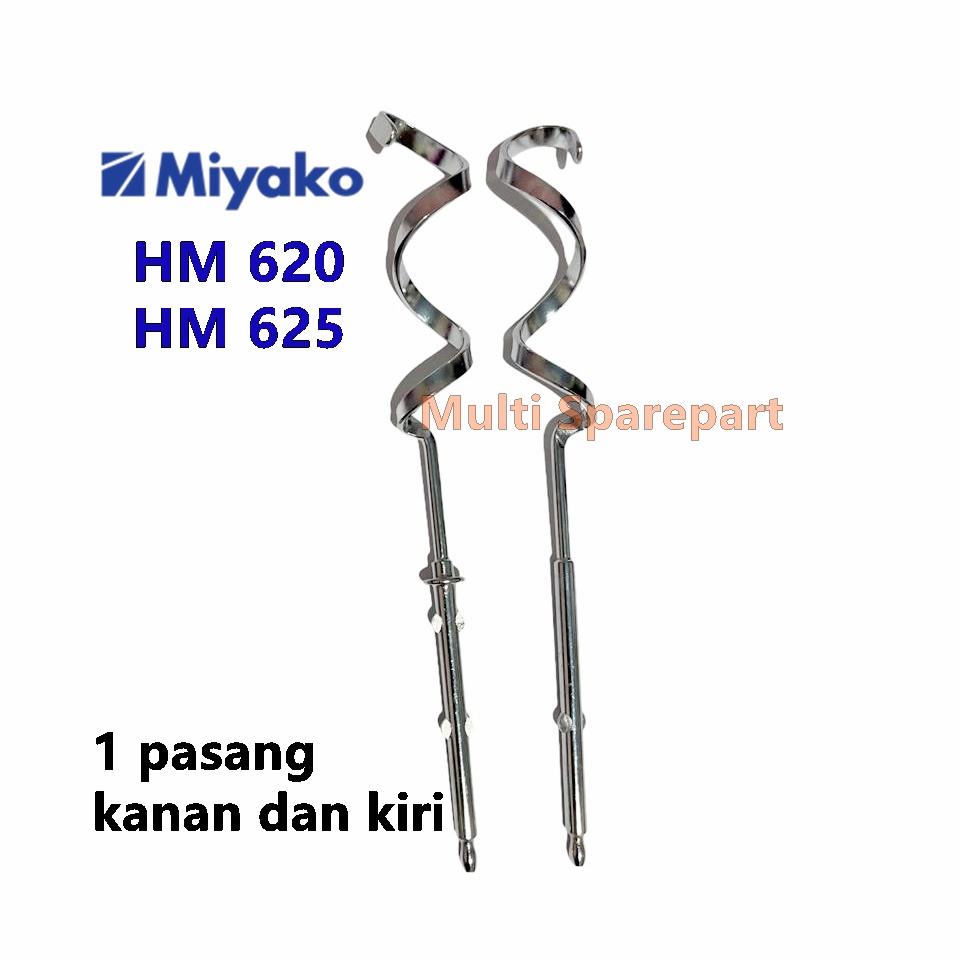 เครื่องผสมแท่ง Miyako Spiral Dough Hook Hand Mixer HM 620 HM 625