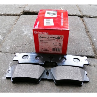 ผ้าเบรคหลัง brembo Toyota Camry ปี12-18 acv50/51 ACV40/41 ปี2006-2012