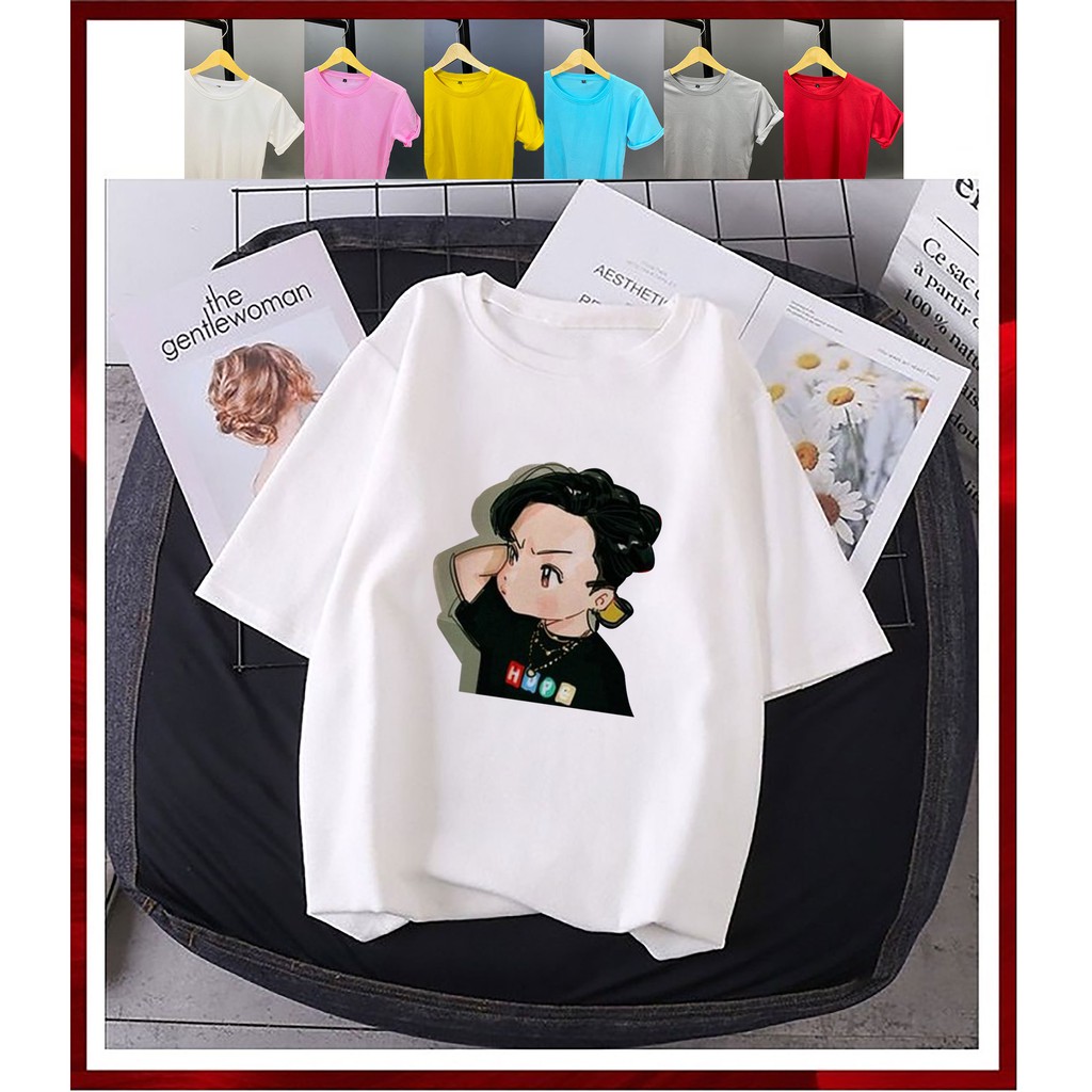 Sankyuuboss - BTS JHOPE CHIBI เสื้อยืดผู้หญิง DISTRO เสื้อยืดผู้หญิงเสื้อยืด TUMBLR TEE
