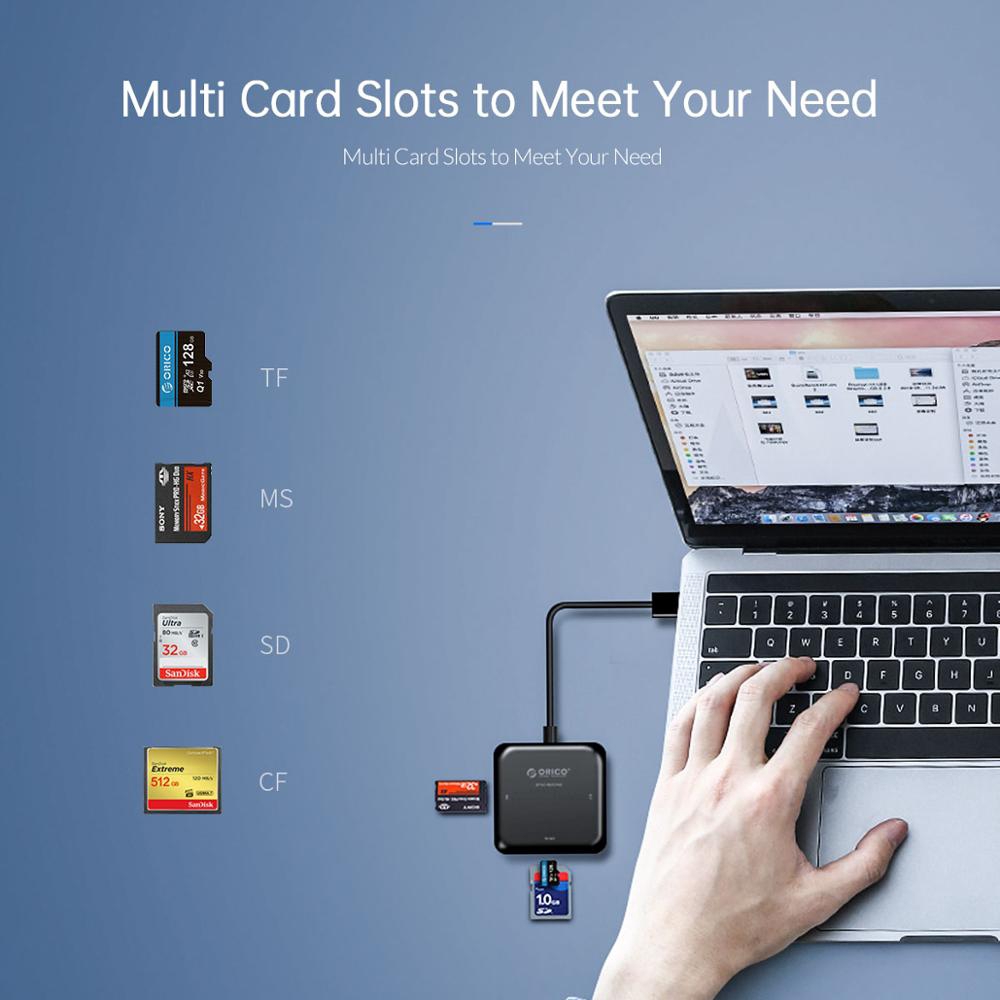 Orico USB Card Reader SDTFCFMS Card Reader การ์ดรีดเดอร์ความเร็วสูง Usb ...