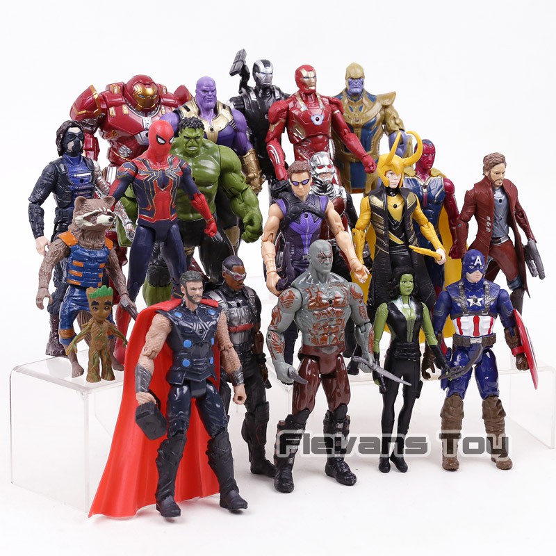 โมเดล Marvel DC 20 ตัว (SET15) MOkA | Shopee Thailand