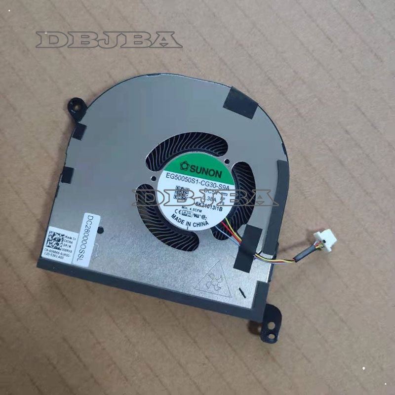 พัดลมระบายความร้อน GPU สําหรับ DELL XPS 15 9500 P91F DC28000OSSL 009RK6 09RK6 EG50050S1-CG30-S9A DC5