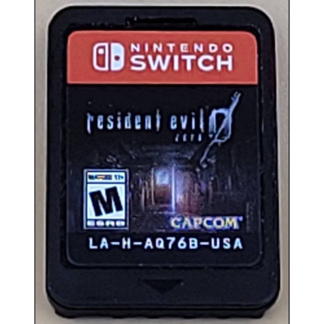 (มือสอง) มือ2 เกม Nintendo Switch : Resident Evil 0 สภาพดี ไม่มีกล่อง #Nintendo Switch #game