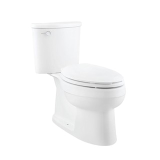 สุขภัณฑ์ 2 ชิ้น KOHLER K-22248K-C-0 4 ลิตร สีขาว 2-PIECE TOILET K-22248K-C-0 4L WHITE