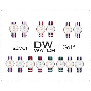 DW watch gold/silver