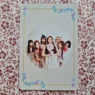 [แท้] เพลย์การ์ด การ์ดไพ่ โฟโต้การ์ด Oh My Girl Coloring Book Play Card