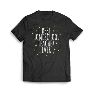 เสื้อผ้าผชเสื้อยืด พิมพ์ลาย Best Homeschool Teacher EverS-5XL