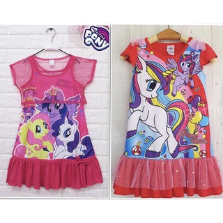 เดรส Pony เสื้อเด็ก ลิขสิทธิ์แท้ ไซส์4ขวบขึ้นไป &gt;&gt;มีเก็บปลายทาง&lt;&lt;