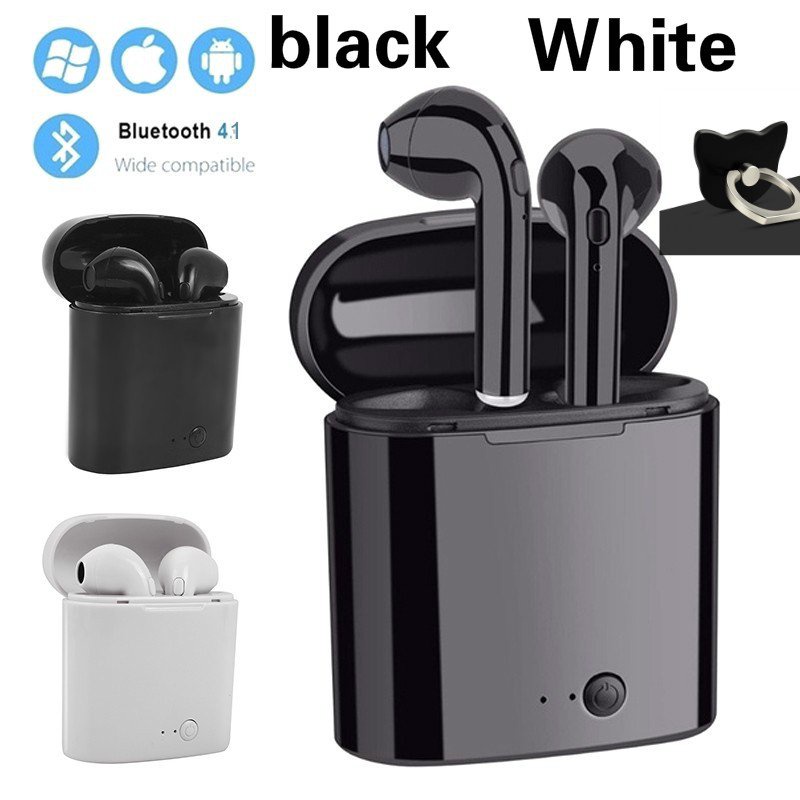 Relaxupgrade I7s Tws Twins Wireless Earbuds Dual Calls Bluetooth V5.0 