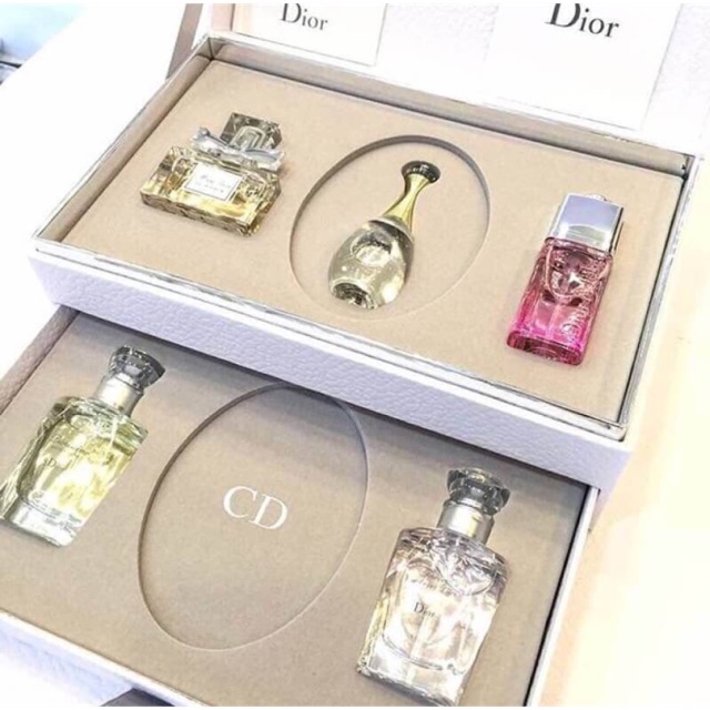 Dior Les Parfumes De L Avenue Montaigne Set 5 ชิ้น