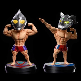 Gk Ultraman Tigo Zero figure model โมเดลฟิกเกอร์ PVC รูปอุลตร้าแมน พร้อมไฟ LED