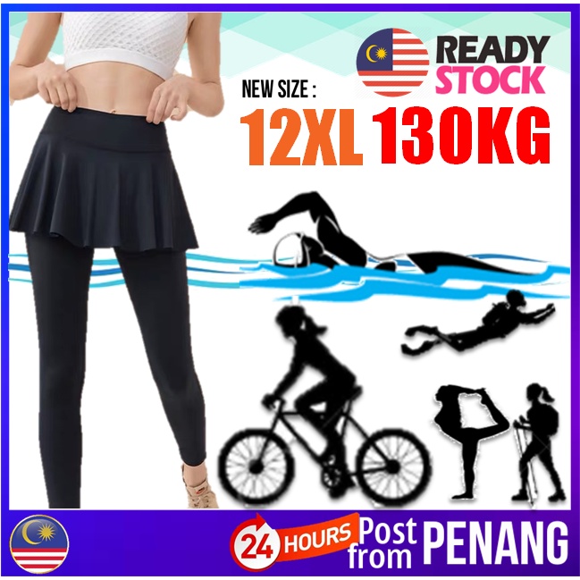 [ 29] ผู้หญิงว่ายน้ํากางเกงผู้หญิงกางเกง Zumba กางเกงโยคะ Seluar Mandi Wanita Seluar Zumba