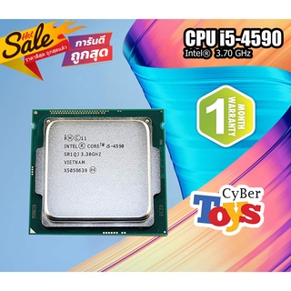 โปรโมชั่น i5-4590 ราคาพิเศษ cpu สำหรับเครื่อง pc Intel® Core™ i5-4590 (แคช 6M, สูงสุด 3.70 GHz) cpu มือสอง มีประกัน