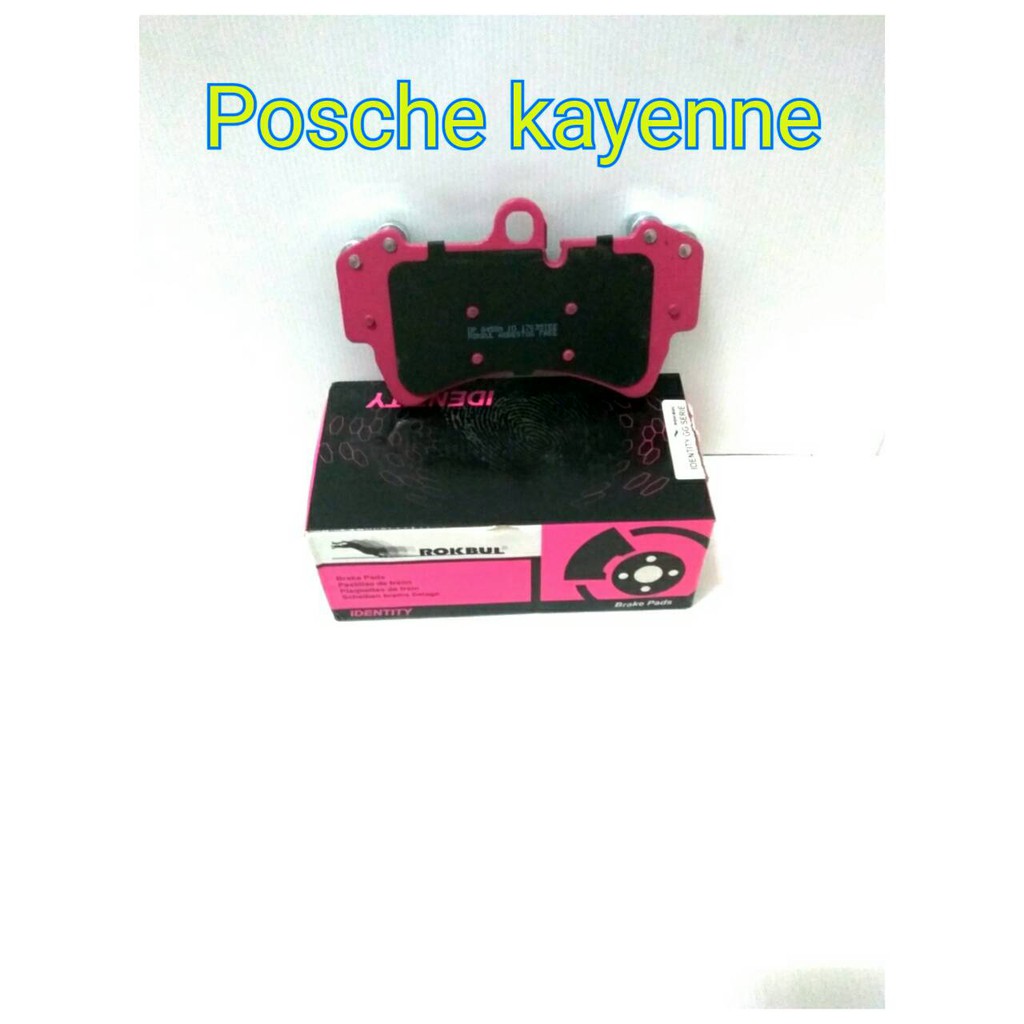 ผ้าเบรคหน้า porsche cayenne 18z