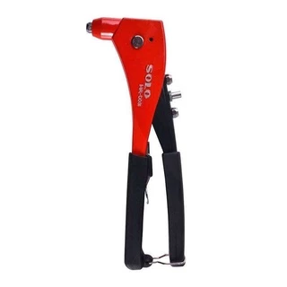 SOLO คีมย้ำตะปูรีเวท รหัส HR-003 อย่างดี เครื่องยิงรีเวท Riveter สีแดง