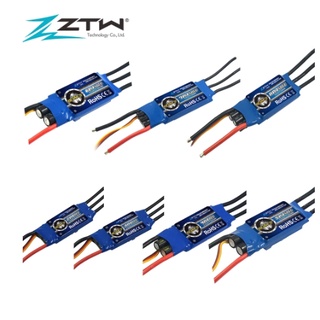 ZTW 40A 50A 100A Brushless ESC with BEC 3A/5V Speed Controller for rc Airplane and Helicopter