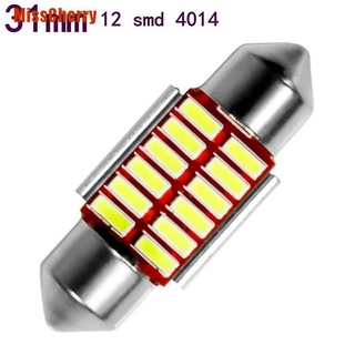 Misscherry ลูกข่าง ขนาด 31 มม. 4014 12 Smd C 5W ไฟ Led สําหรับตกแต่งภายในรถยนต์