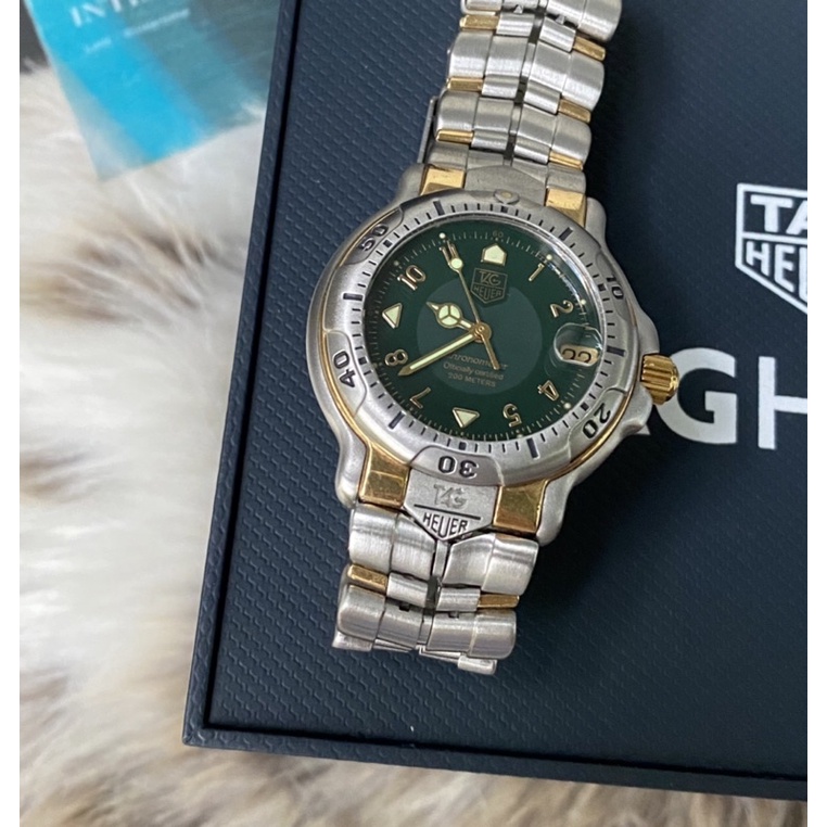 Tag Heuer s6000 สีเขียวเหนี่ยวทรัพย์