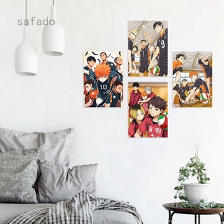 โปสเตอร์ติดผนัง ลายอนิเมะ Safado Haikyuu สําหรับตกแต่งบ้าน