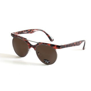 AJ Morgan Encino Sunglasses Tortoise, Black Lens แว่นกันแดด สีกระเลนส์ดำ