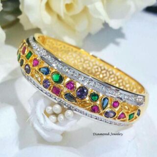 Diamond bangle