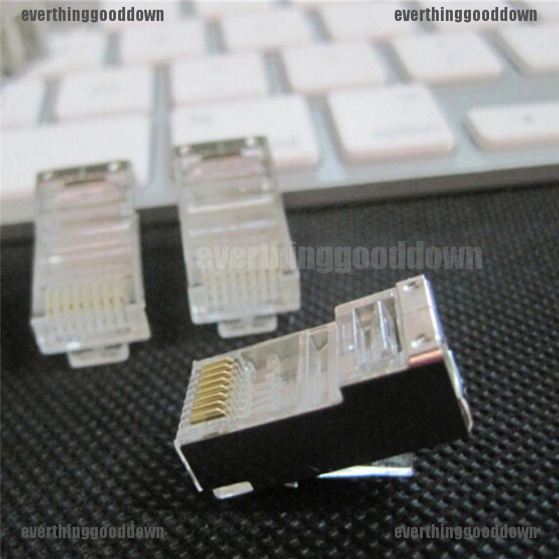 ปลั๊กเชื่อมต่อโมดูลาร์ RJ45 Cat6 8P8C - everthinggooddown.th - ThaiPick