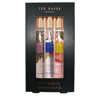 TED BAKER เท็ด เบเกอร์ ลอนดอน ชิค เซนท์ส น้ำหอมหัวลูกกลิ้ง 3 กลิ่น 3 x 10 ml