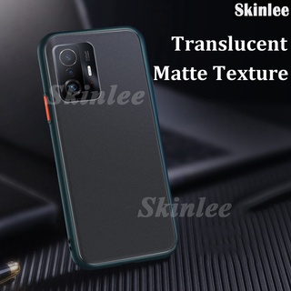 Phone case Xiaomi 11T Back cover Skin sensation Soft Silicone Frame Hard Back Cover Xiaomi 11T Pro Phone Cases