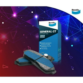 ผ้าดิสเบรค Bendix เบนดิก รุ่น General CT ครบทุกเบอร์ สำหรับรถมอเตอร์ไซค์