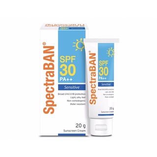 SpectraBAN Sensitive SPF30 PA++   20g.  สเปคตร้าแบน เซนซิทีฟ เอสพีเอฟ 30 พีเอ++ 20 กรัม.