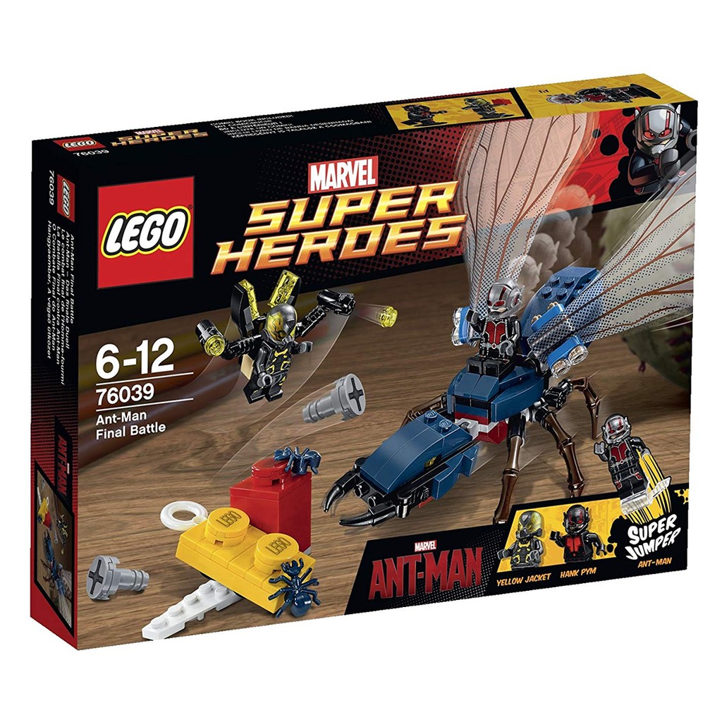 76039 : LEGO Marvel Super Heroes Ant-Man Final Battle (สินค้ากล่องมีตำหนิเล็กน้อย)