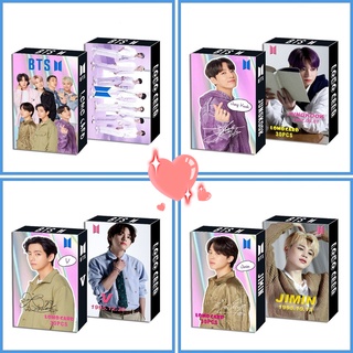 2022 BTS DECO KIT Photocard V JK JIMIN Suga Lomo Card 30 ชิ้น/กล่อง