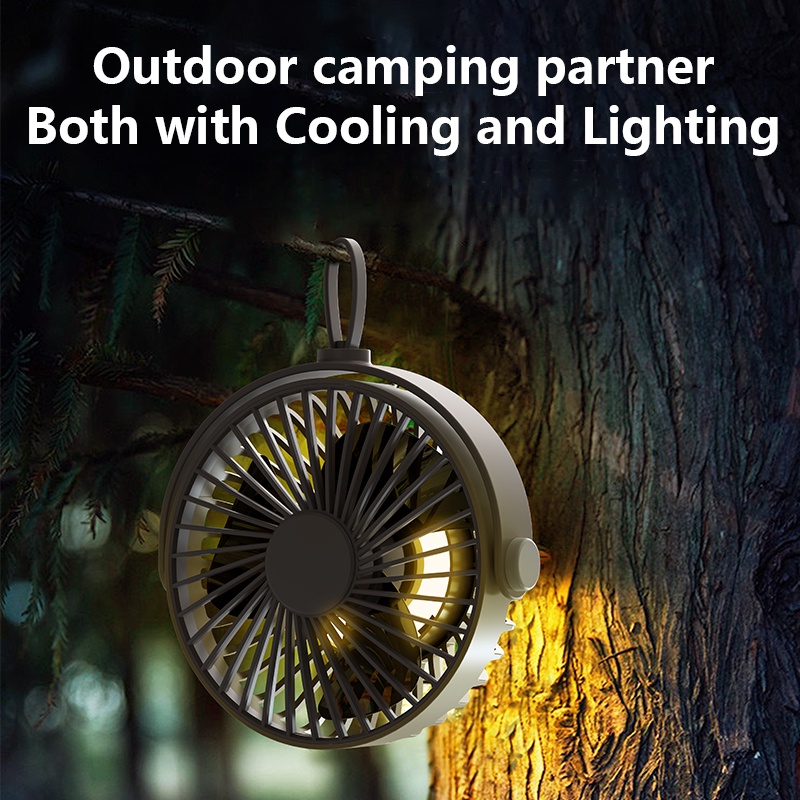 Rechargeable Mini Fan with Remote Control Wireless Portable Fan 360