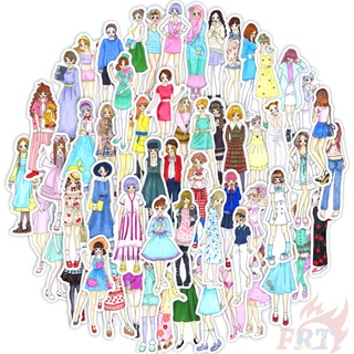 60Pcs/Set ❉ Modern Girls Series 01 สติ๊กเกอร์ ❉ DIY Fashion Luggage Laptop Skateboard Doodle Decals สติ๊กเกอร์