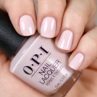 OPI Infinite Shine - Lisbon Wants Moor OPI (ISL L16) ยาทาเล็บสีขาวอมชมพูอ่อนๆ สีสุภาพมากค่าาา ดีสำหรับลงลายทับได้เลยค่าา