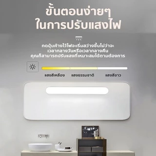 โคมไฟแม่เหล็ก โคมไฟLED ป้องกันตา โคมไฟตั้งโต๊ะชาร์จไฟได้ ไฟกลางคืน สำหรับตู้เสื้อผ้า โต๊ะทำงาน table lamp