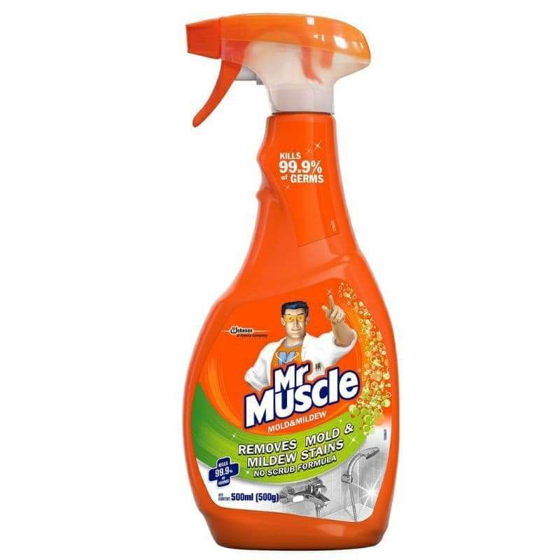 มิสเตอร์มัสเซิล น้ำยาขจัดคราบในห้องน้ำ(สีเขียว) Mr.muscle