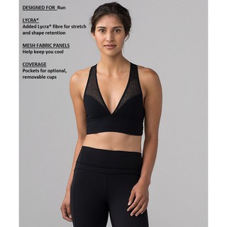 Lululemon - Twist And Train Bra - Black