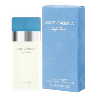 Dolce&amp;Gabbana Light Blue For Women edt 100ml(เช็คสต้อคก่อนทำรายการนะคะ)