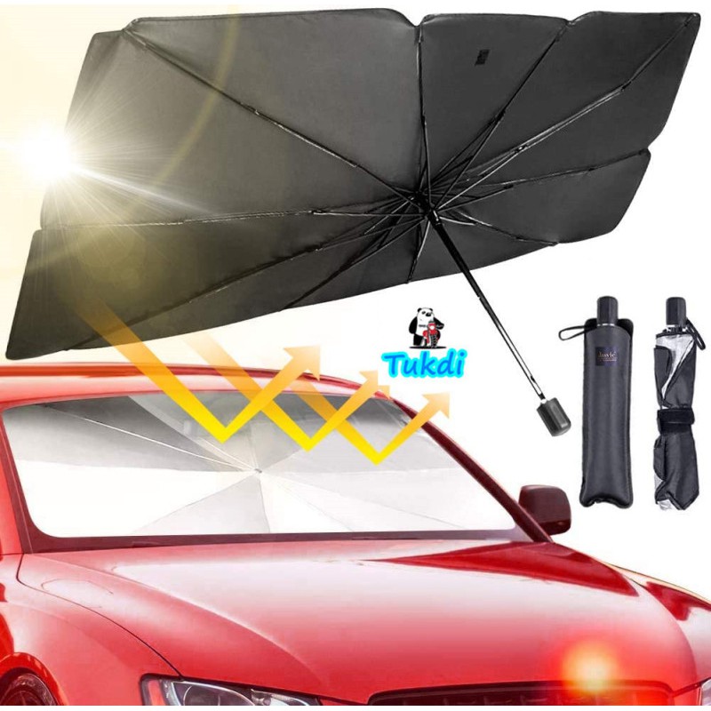 DayWalkers ม่านบังแดดรถยนต์ 140*80cm/ 120*65 ป้องกัน UV ลดความร้อนในรถยนต์ ม่านบังแดด ที่บังแดดรถยนต์ ที่บังแดดในรถยนต์