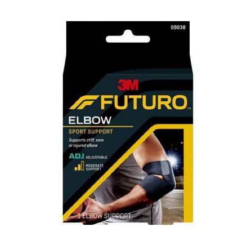 Futuro Elbow Sport Support ADJ (พยุงข้อศอก รุ่นปรับกระชับได้)