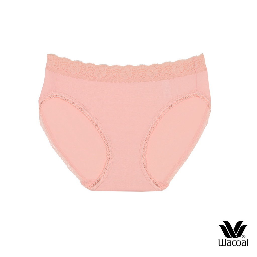 Wacoal Bikini Panty กางเกงในบิกินี่ ขอบลูกไม้ 1ชิ้น รุ่น WU1C35