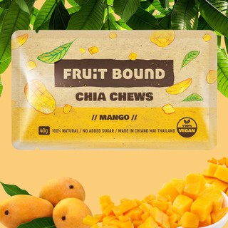 Fruit Bound Chia Chews Mango - ฟรุตเบานด์ เชีย ชูวส์ รสมะม่วง